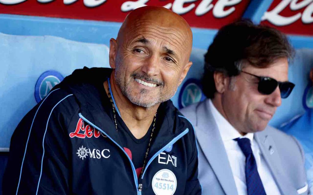 Spalletti e Giuntoli sorridono