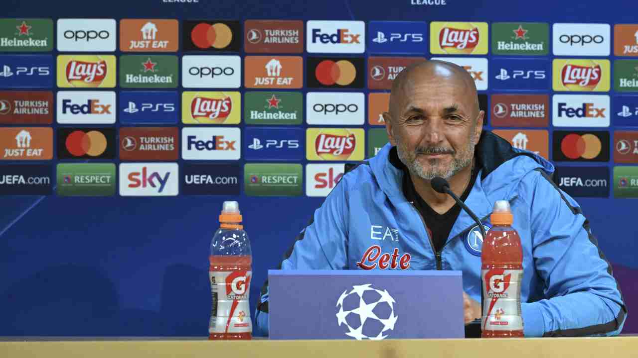 Spalletti vuole proteggere il buon umore presente nello spogliatoio del Napoli 