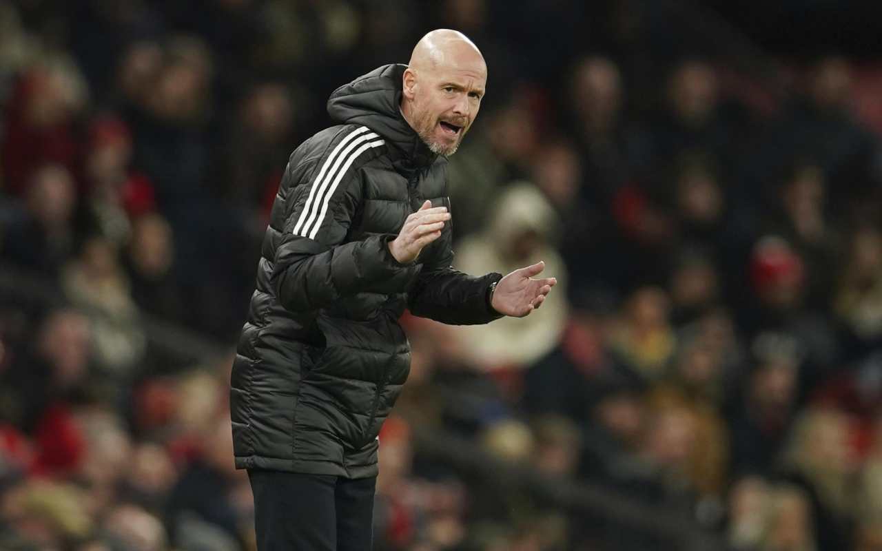 Ten Hag in panchina