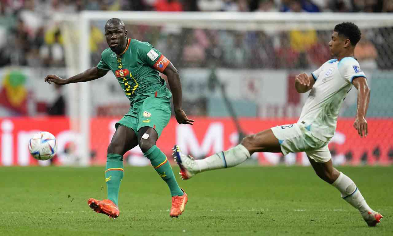 Koulibaly in Inghilterra-Senegal