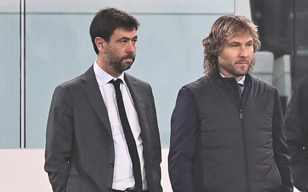 Agnelli e Nedved a bordo campo