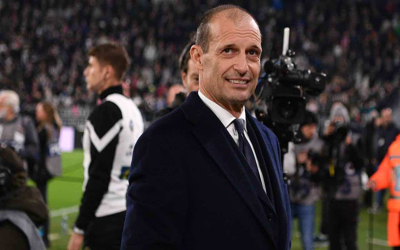 Allegri in panchina