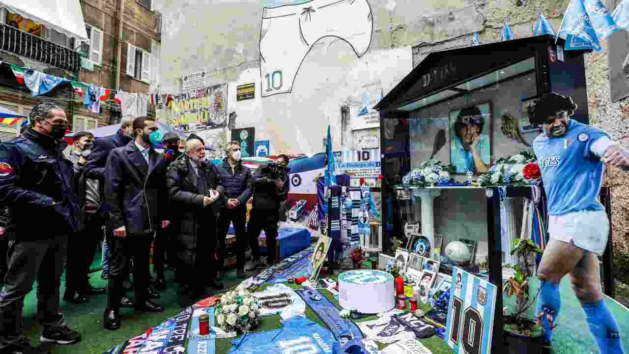 de laurentiis maradona napoli