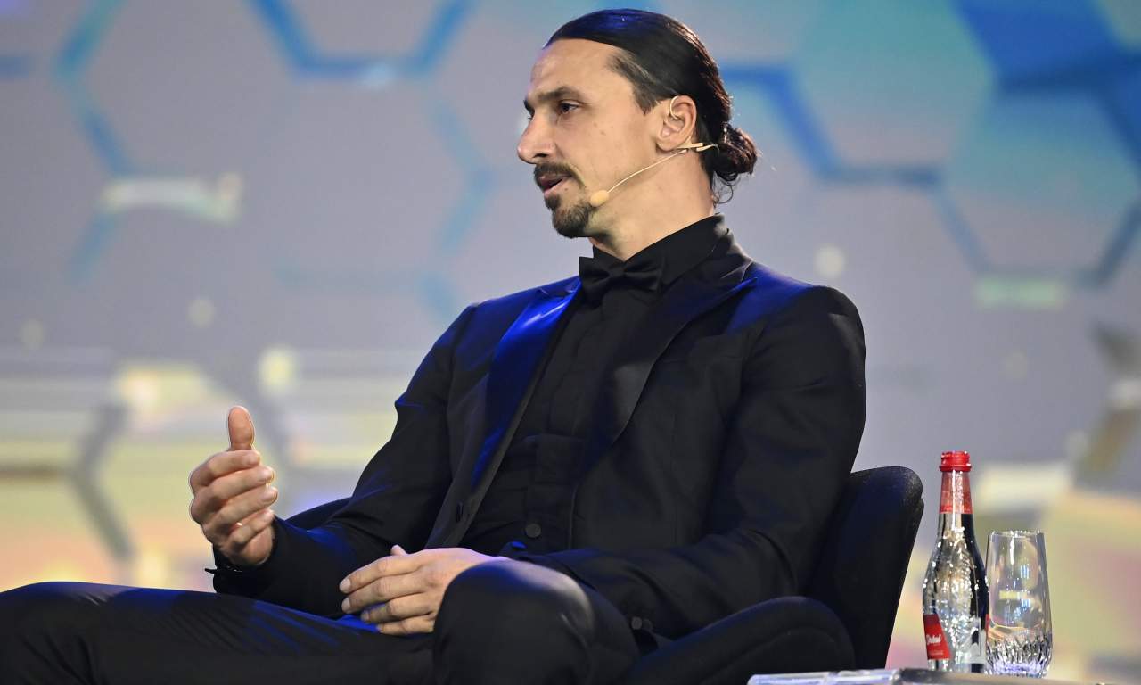 Ibrahimovic durante un evento 