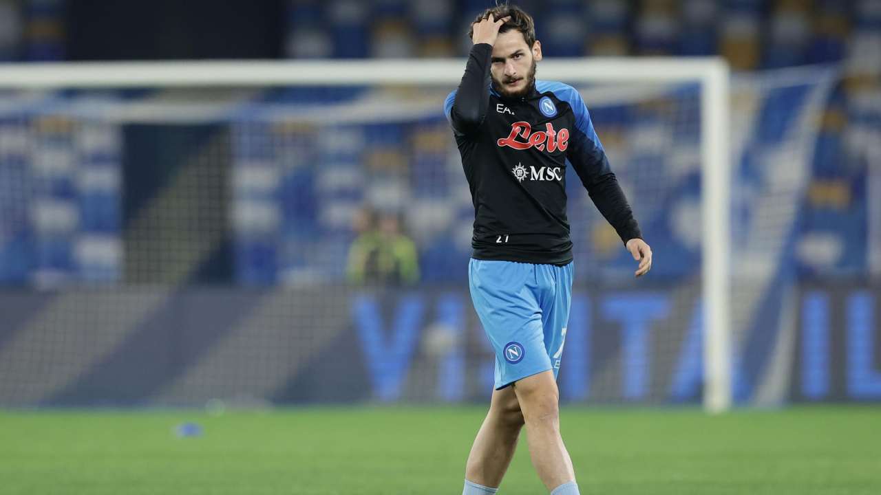 kvaratskhelia allenamento napoli