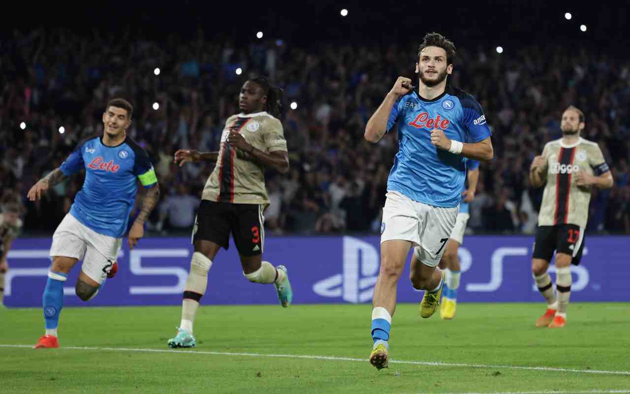 kvaratskhelia napoli ajax