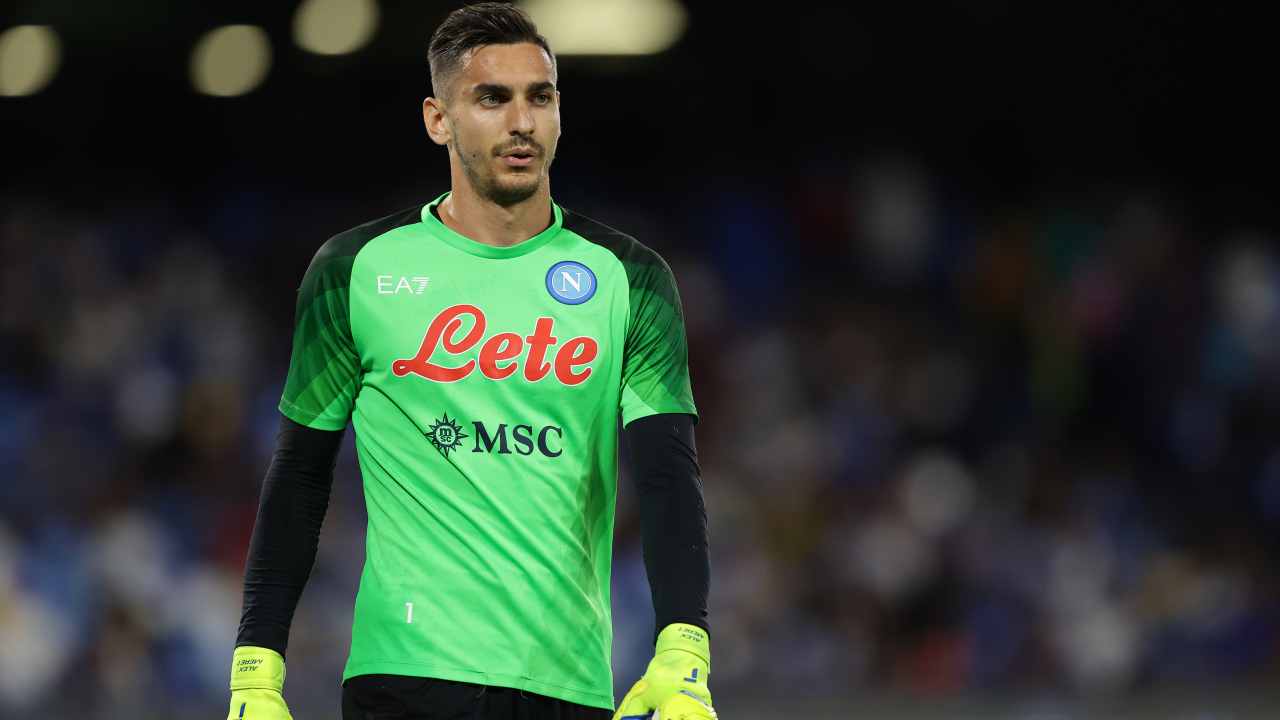 Alex Meret portiere del Napoli