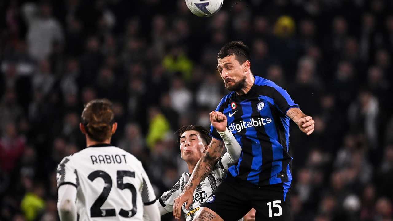 Francesco Acerbi in azione