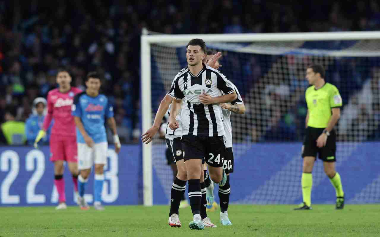 samardzic udinese napoli