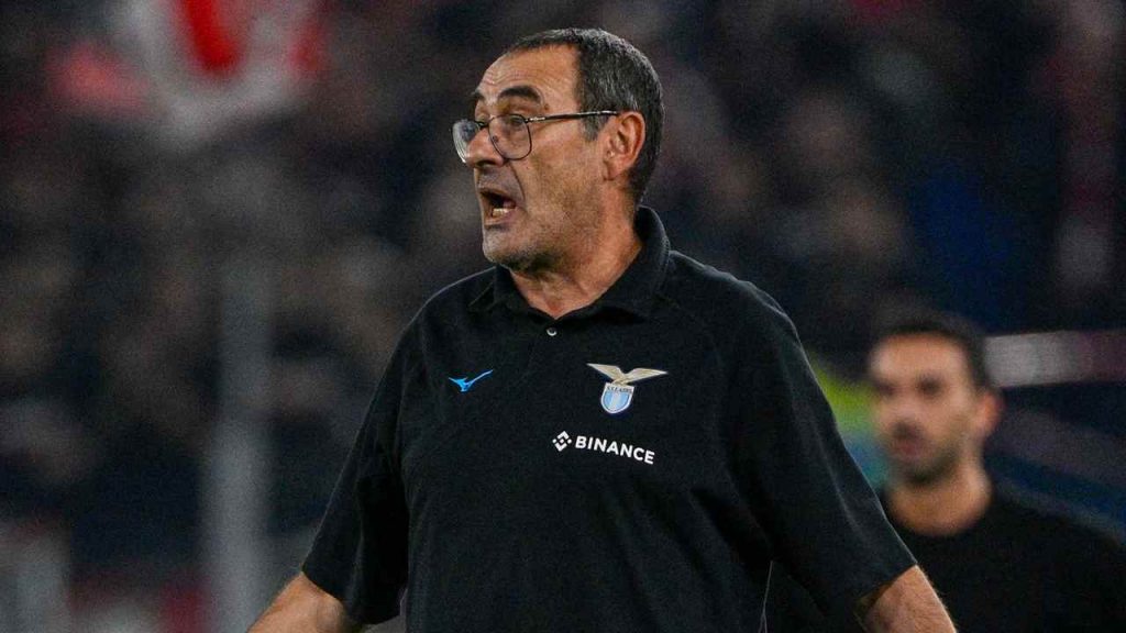 Maurizio Sarri, tecnico della Lazio