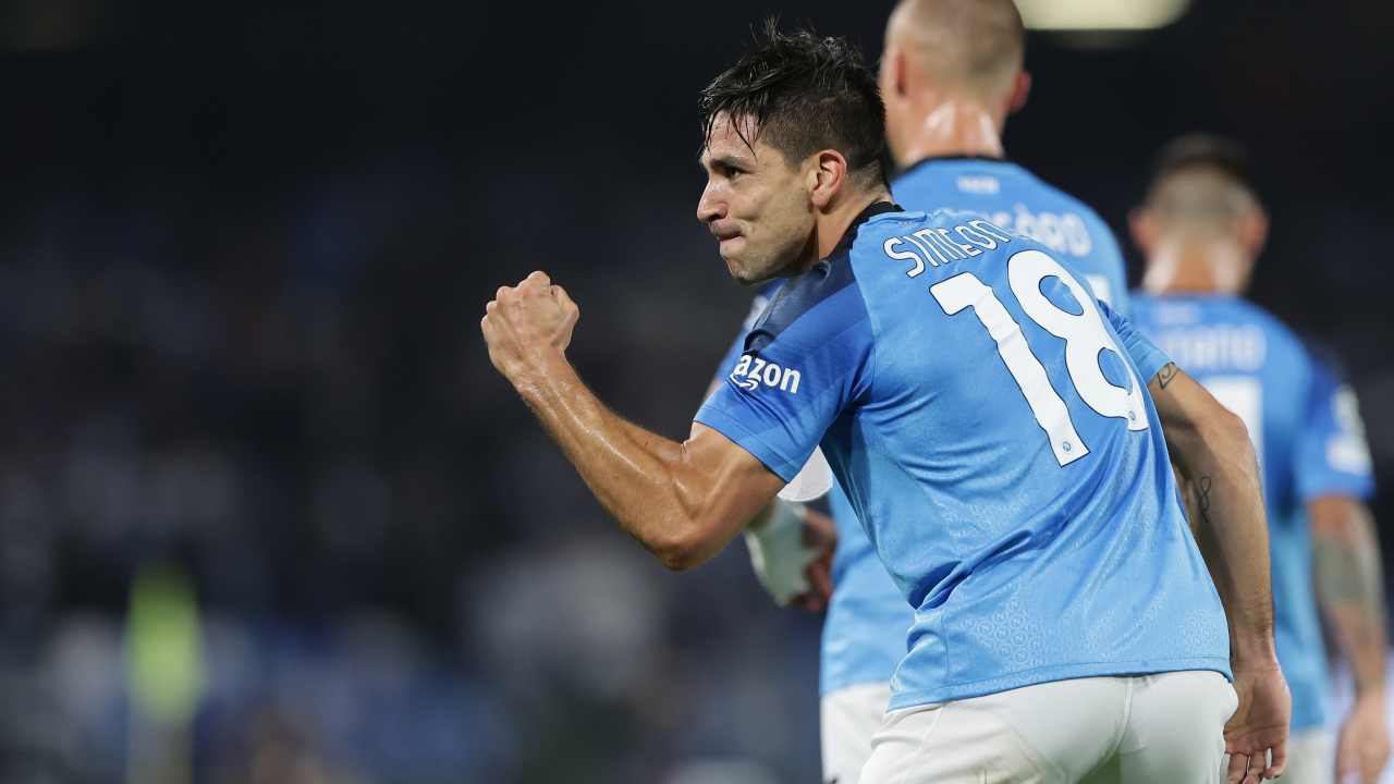 giovanni simeone esulta napoli