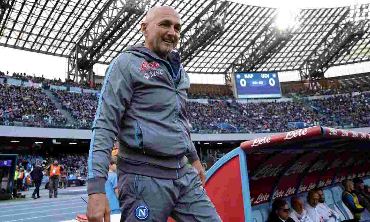 Napoli, Spalletti sorride