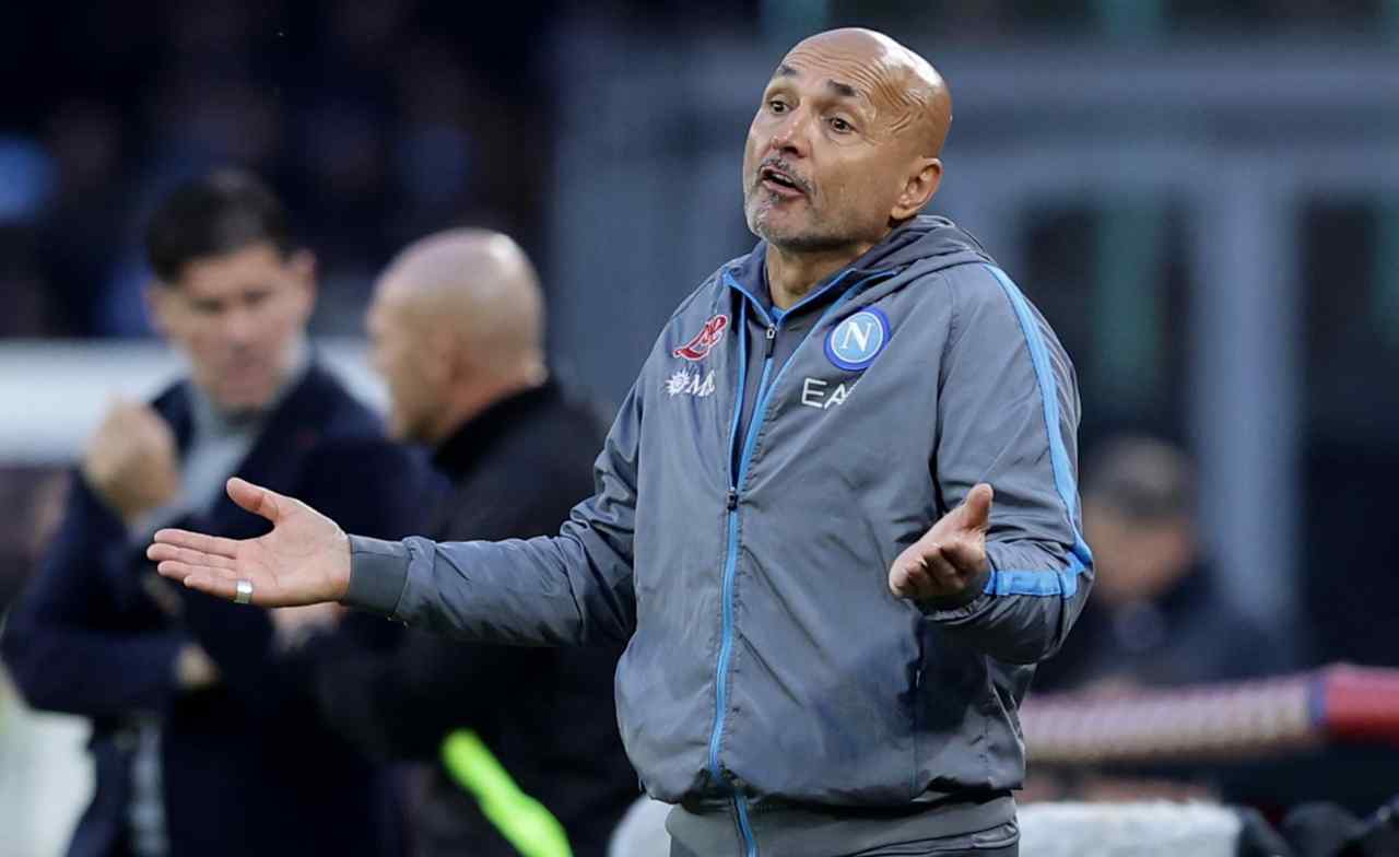 Napoli, Spalletti allarga le braccia