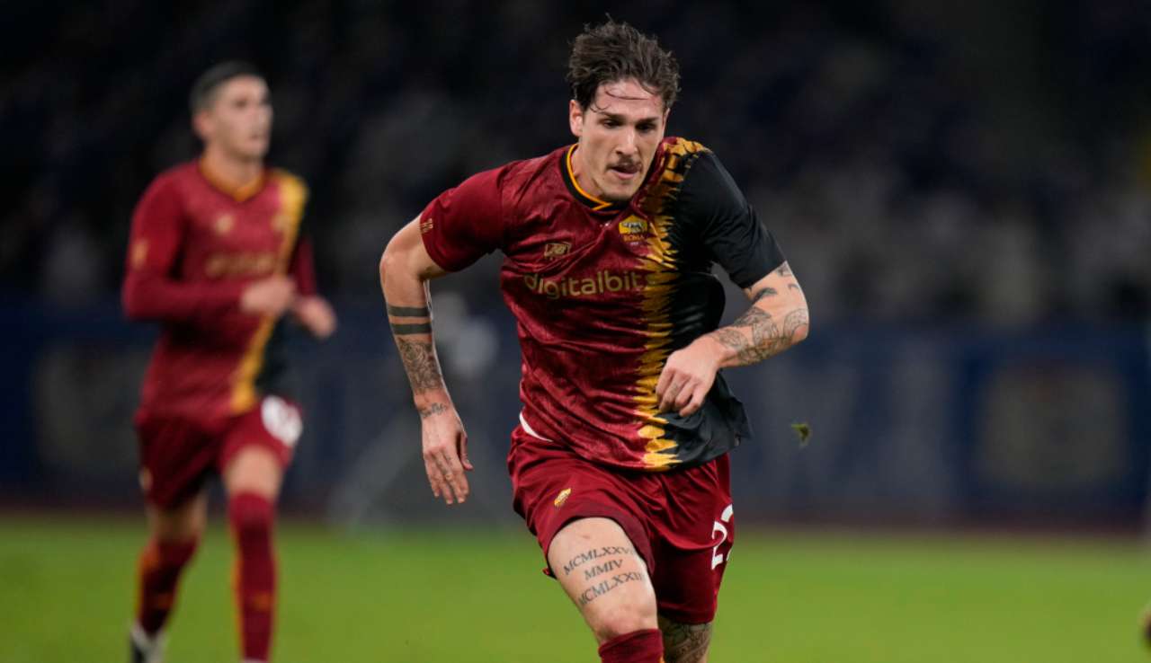 Roma, Zaniolo in azione