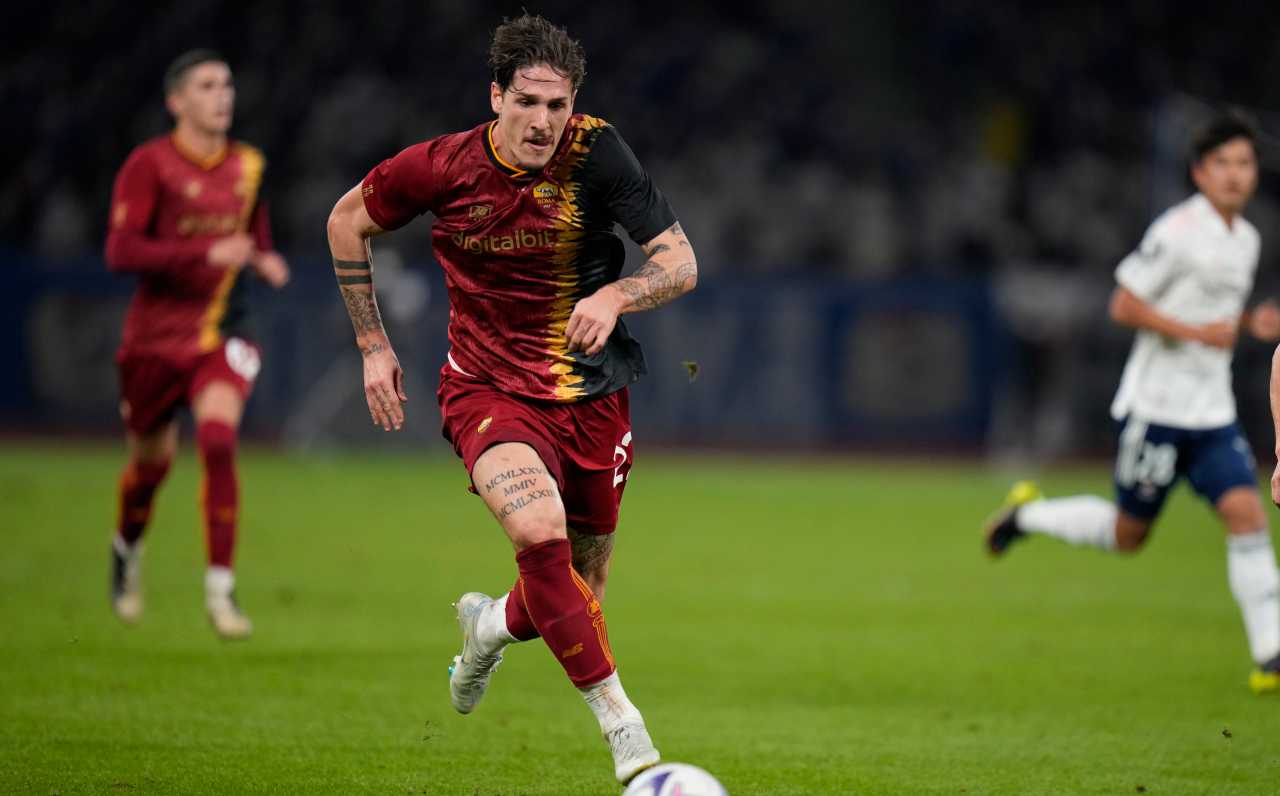 Zaniolo in azione