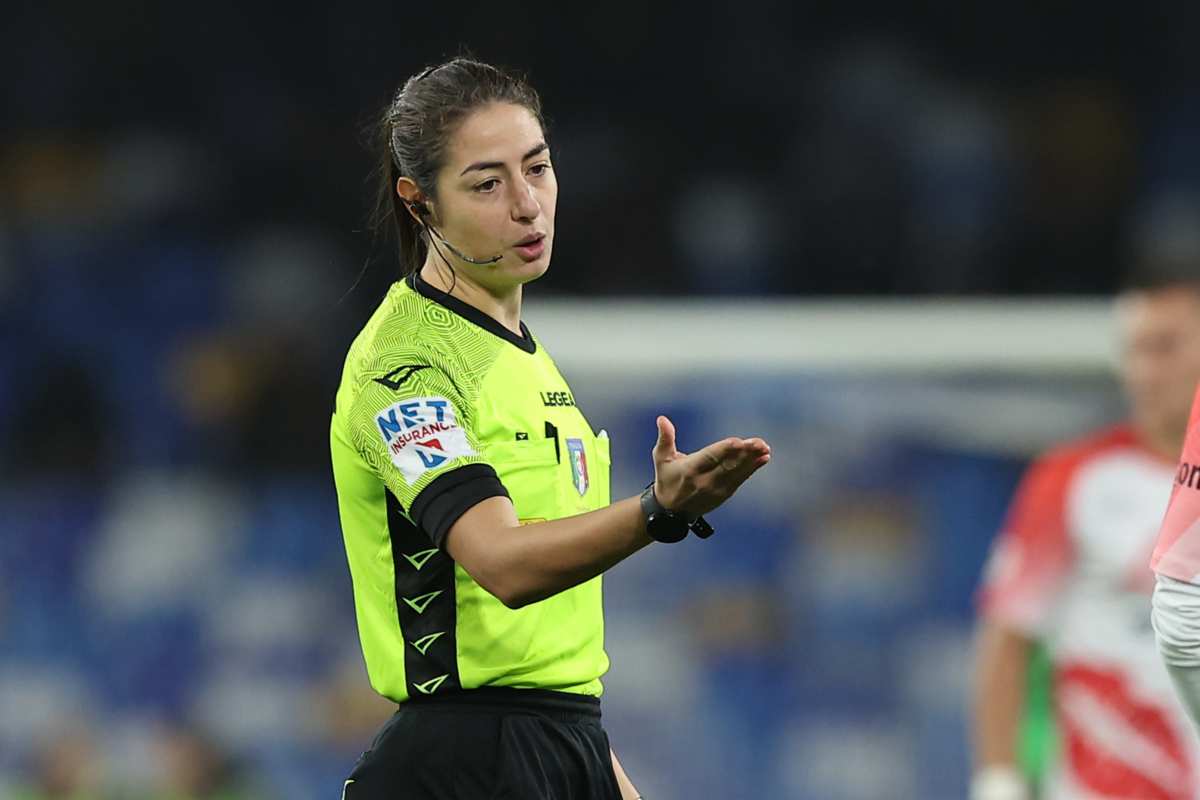 Caputi scelta come arbitro in Napoli-Cremonese