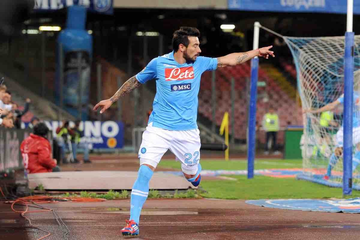 Lavezzi ai tempi del Napoli