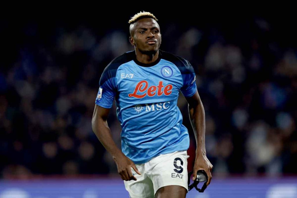 Napoli, Osimhen in campo