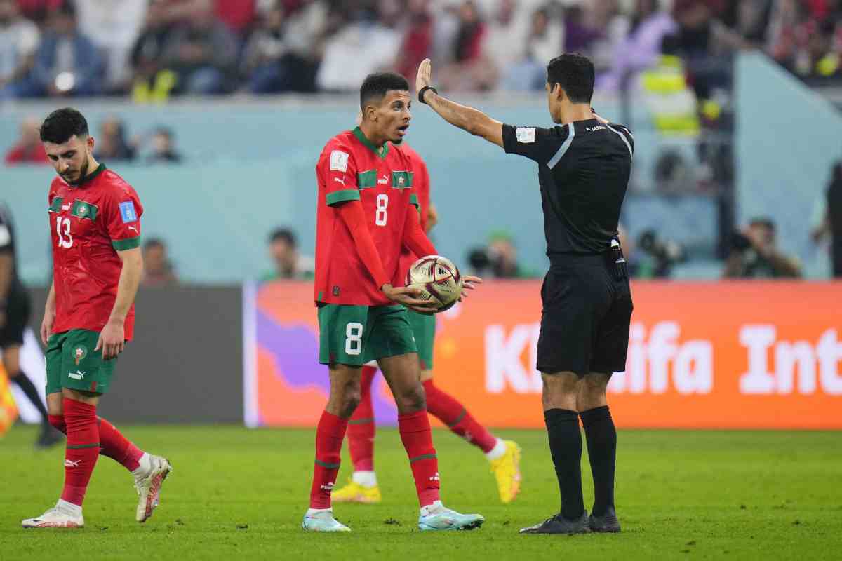 Ounahi in campo Marocco