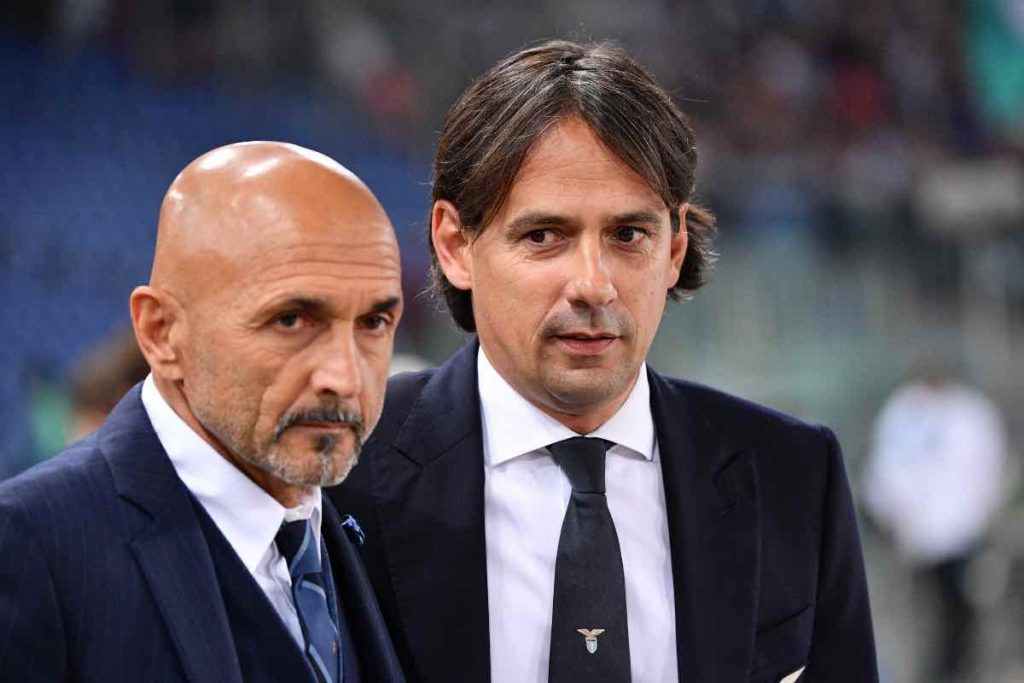 Spalletti posa insieme ad Inzaghi