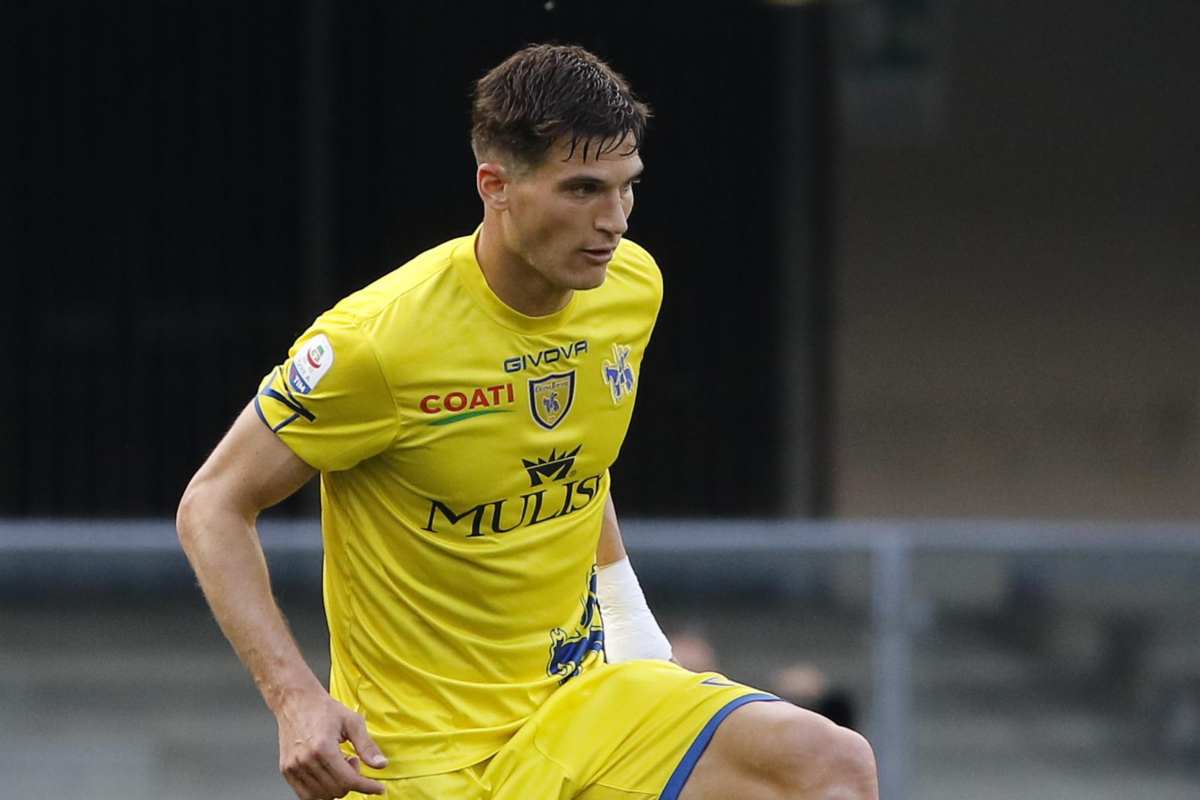 Andreolli con la maglia del Chievo Verona