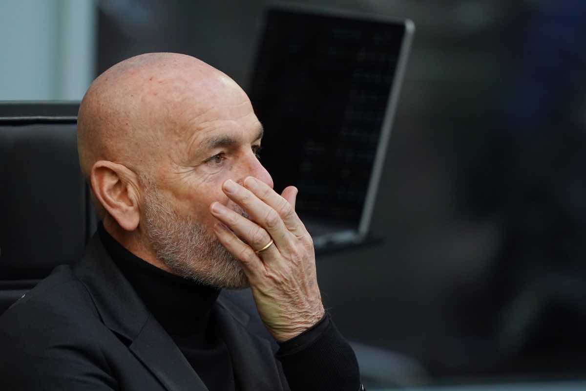 Stefano Pioli pensieroso