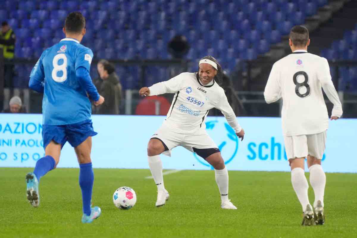 Ronaldinho in azione