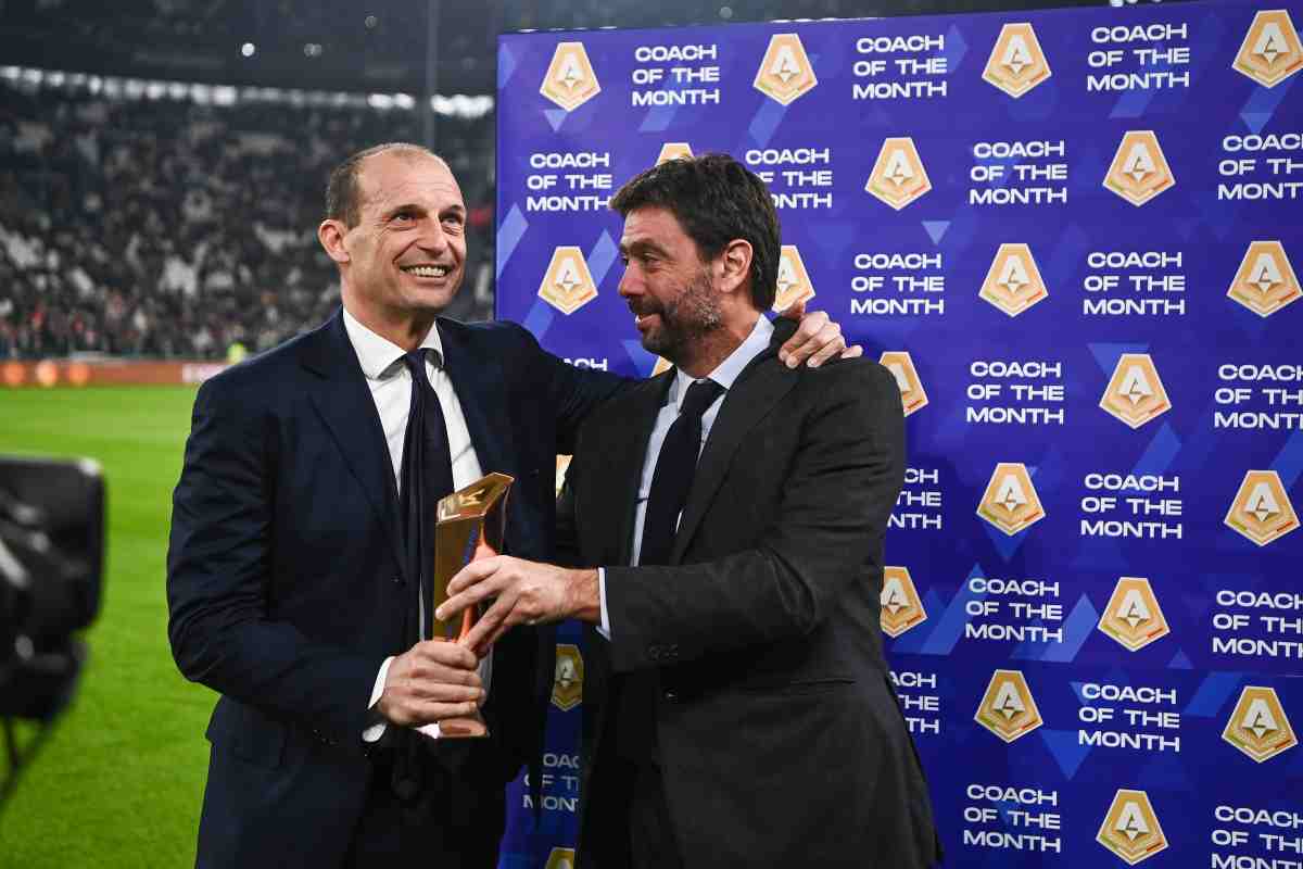 Agnelli con Allegri 