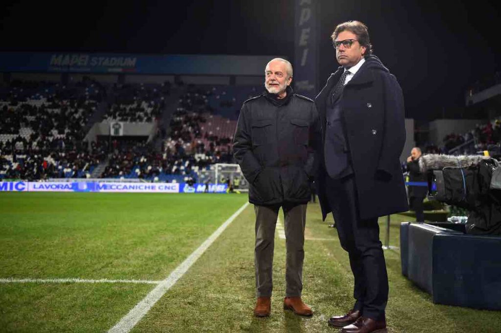 De Laurentiis e Giuntoli riflettono