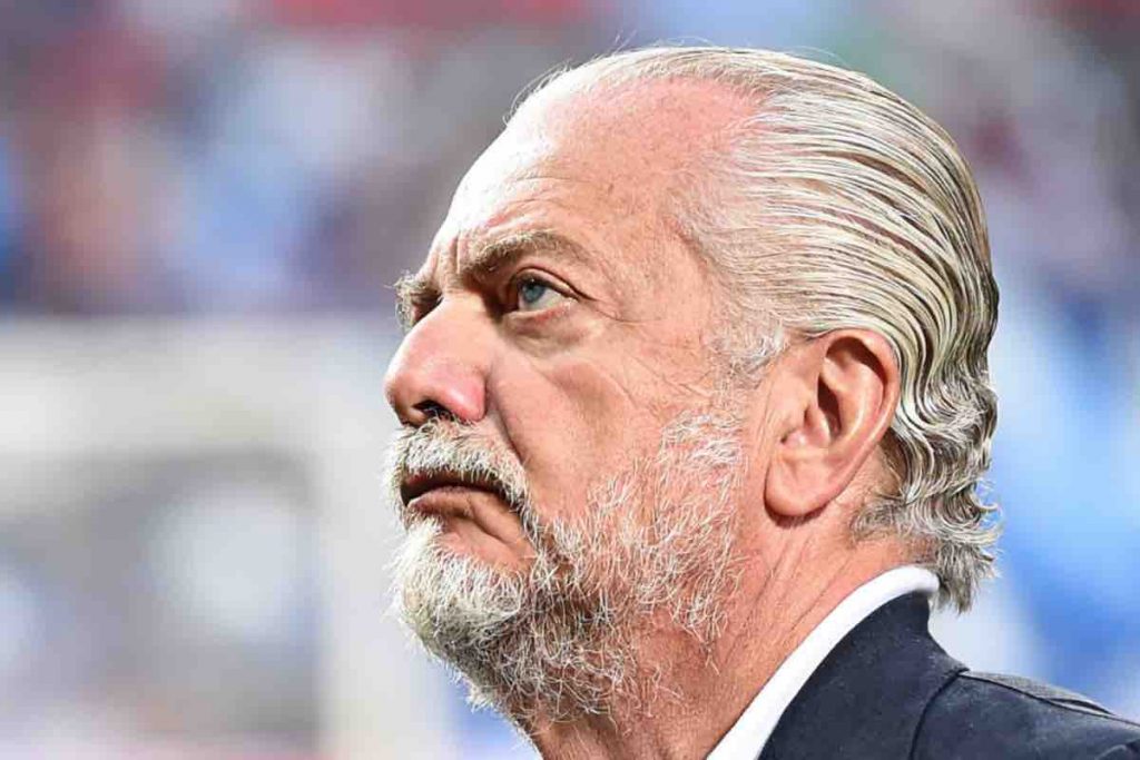 Napoli, De Laurentiis arrabbiato