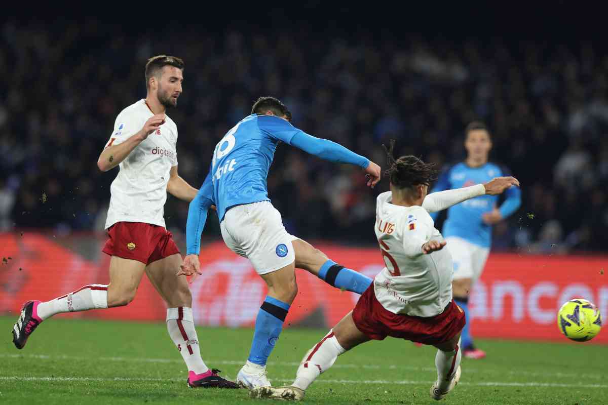 Giovanni Simeone, giustiziere della Roma nel penultimo turno, sarà riscattato dal Napoli in estate 