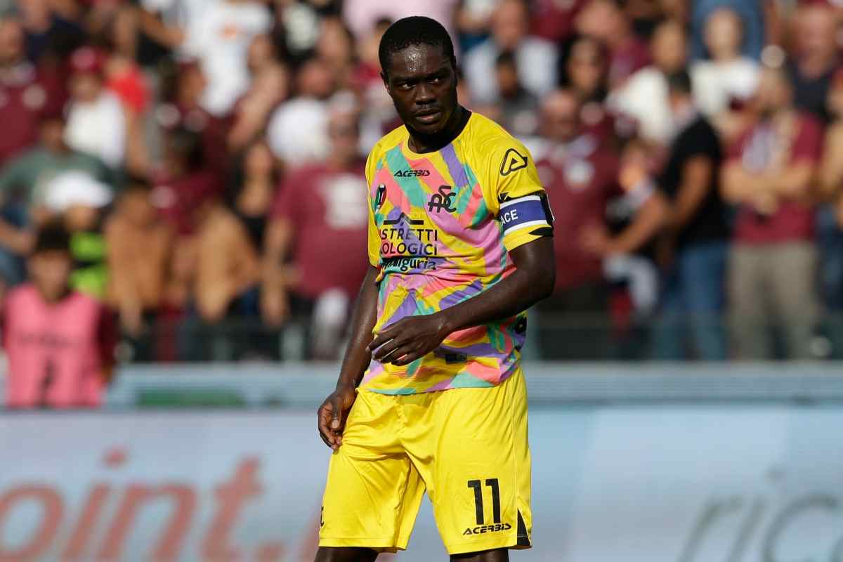 Gyasi in campo Spezia