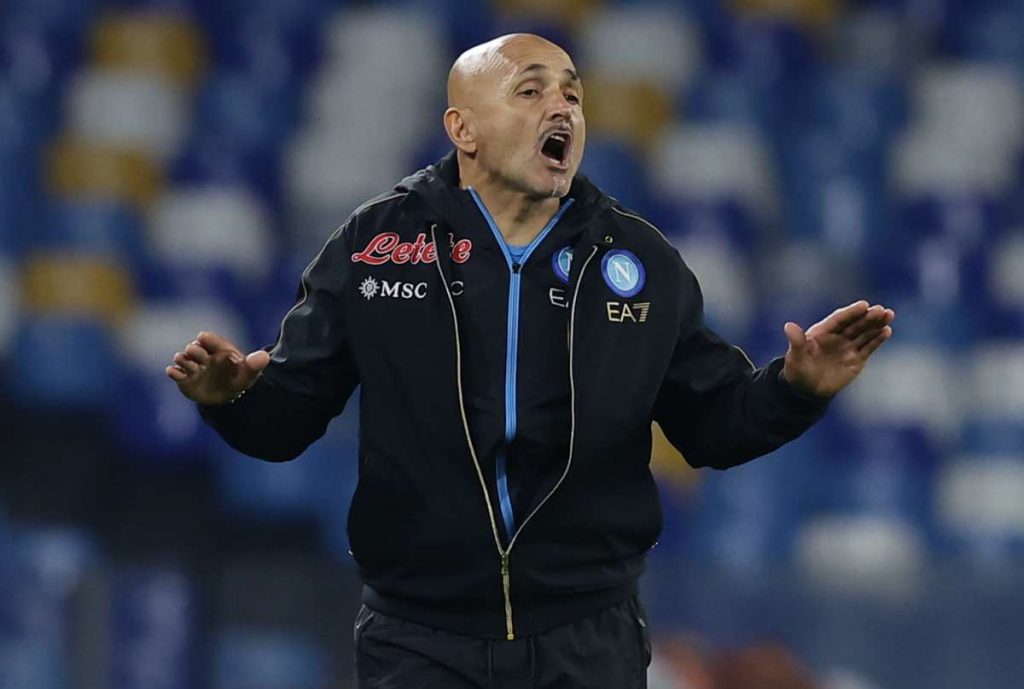 Spalletti in campo