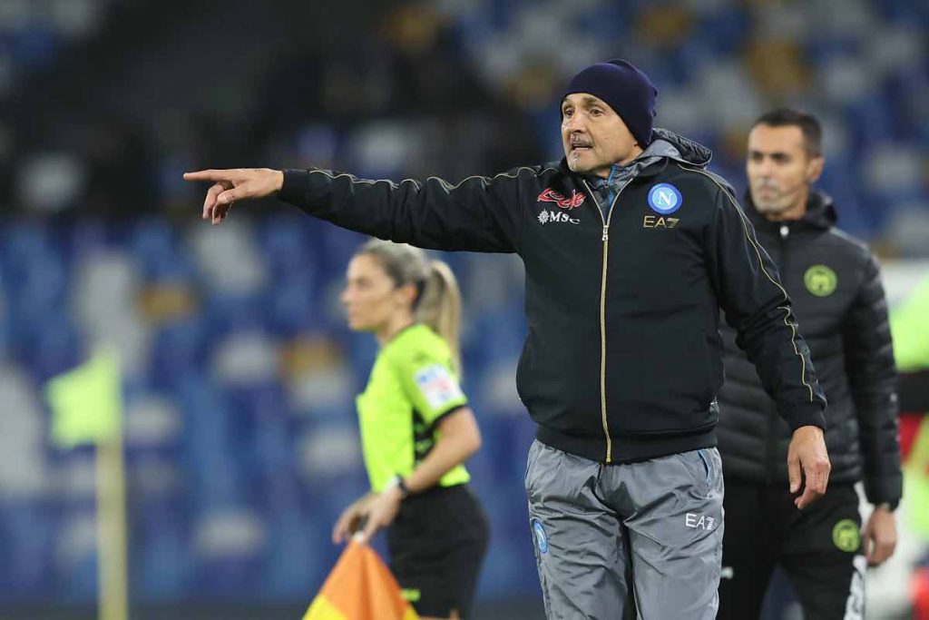 Spalletti in campo