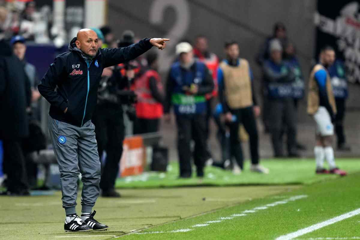 Spalletti dà indicazioni 