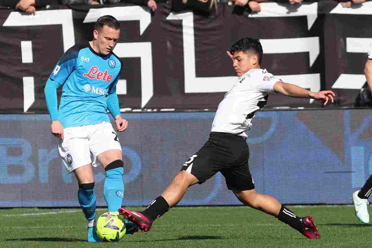 Zielinski in azione 