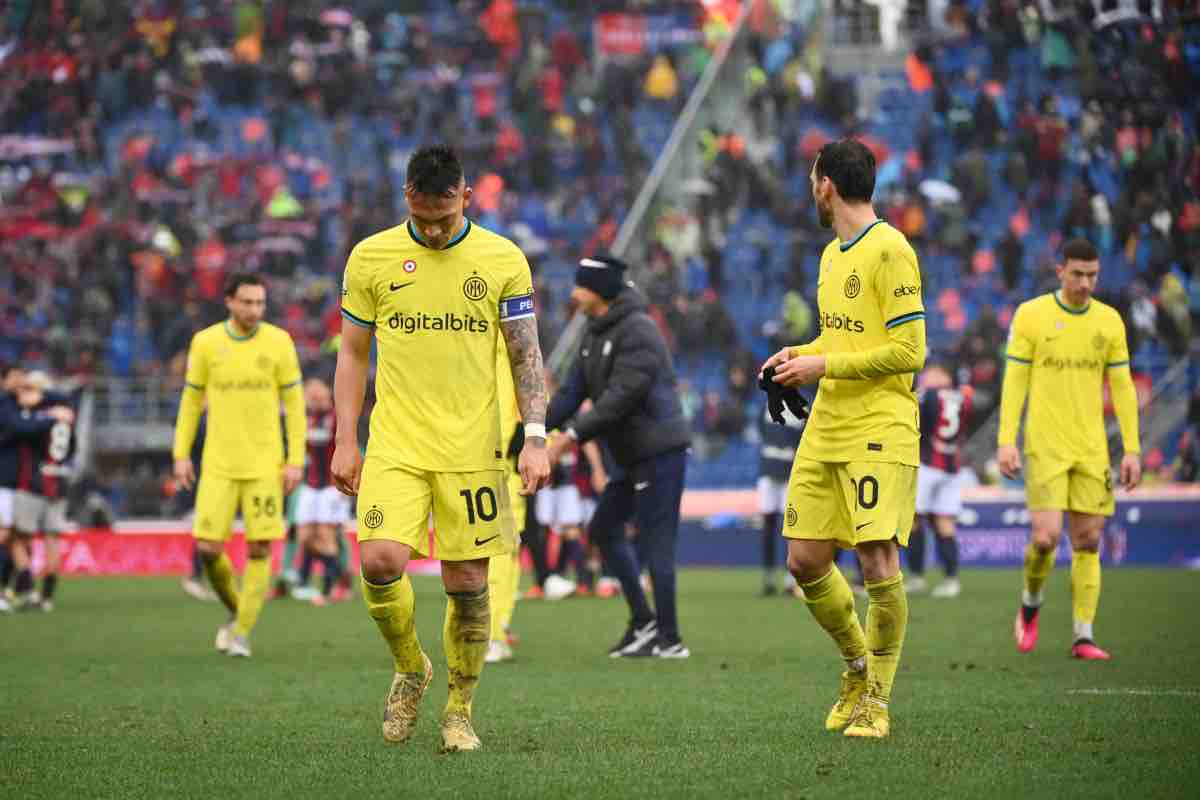 Lautaro Martinez in campo 