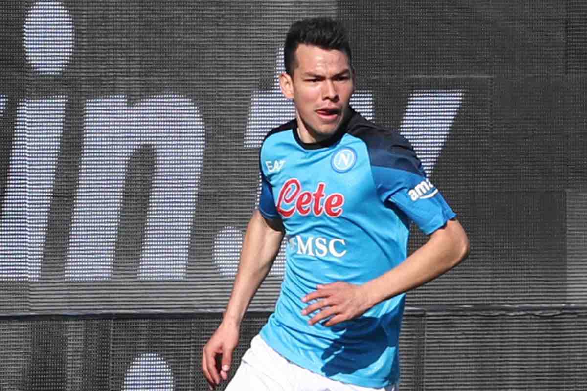 Hirving Lozano in azione 