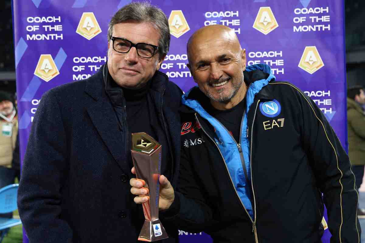 Giuntoli con Spalletti 