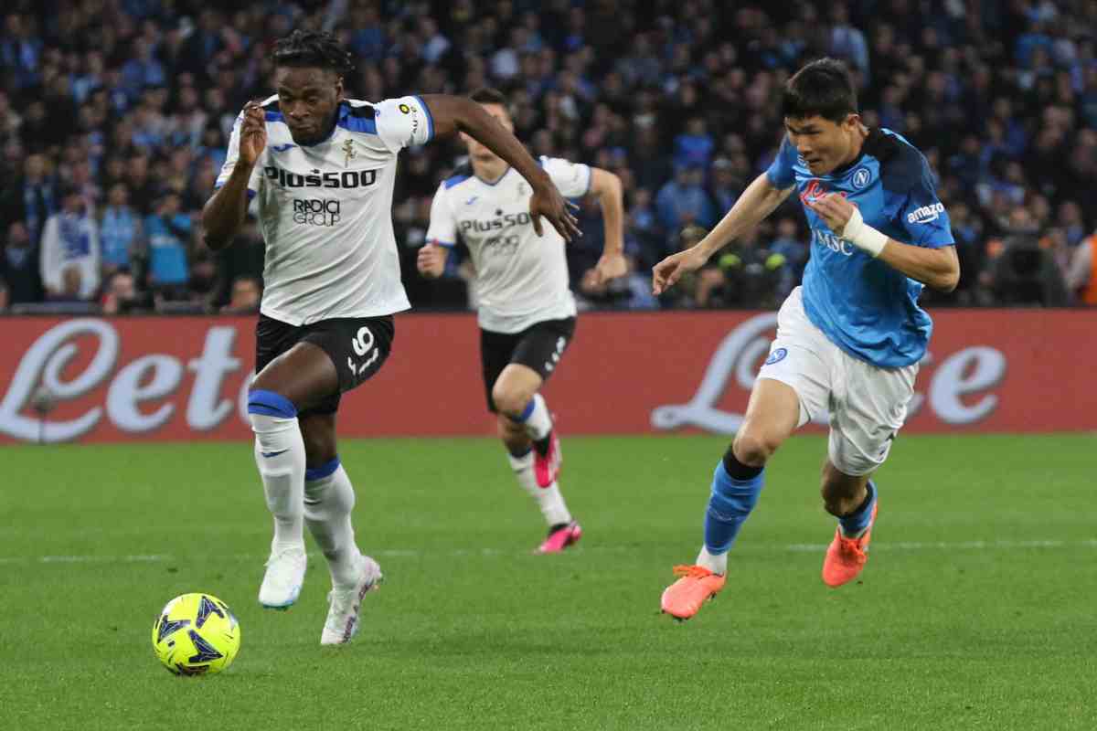 Kim corre con Zapata Napoli