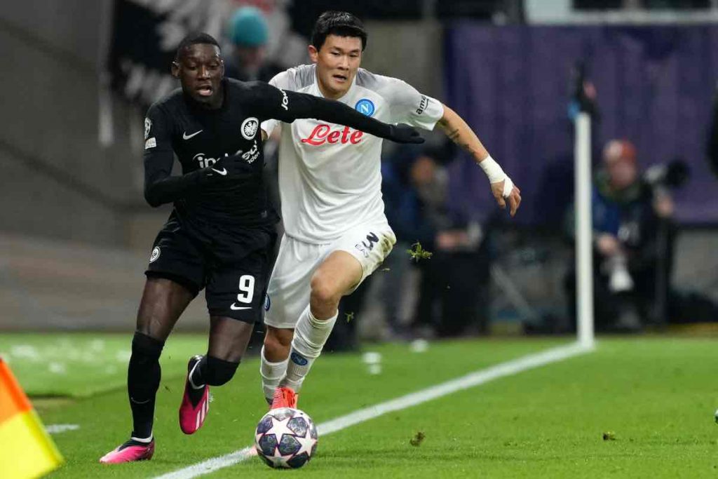 Kolo Muani e Kim in campo