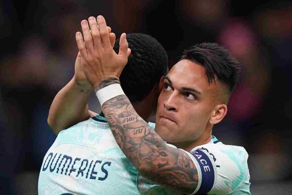 Lautaro e Dumfries Inter