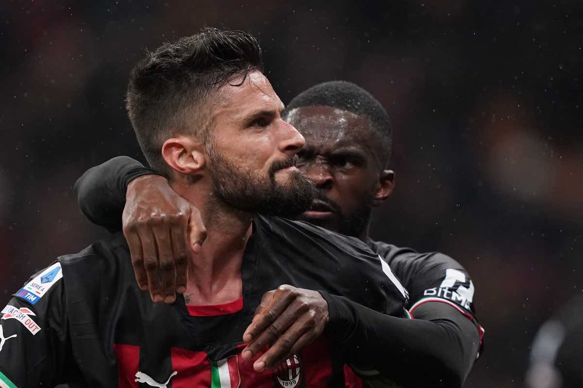 Giroud rinnovo Milan accordo