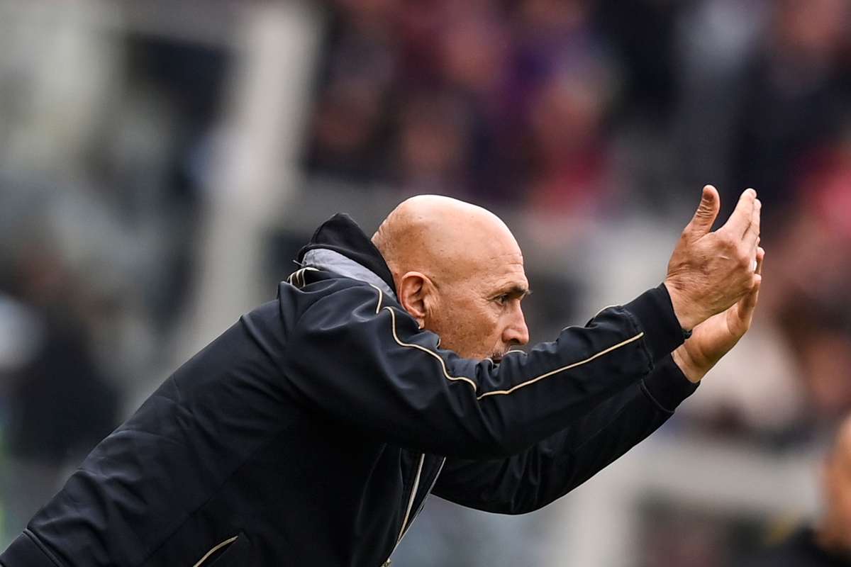 Spalletti dà indicazioni 