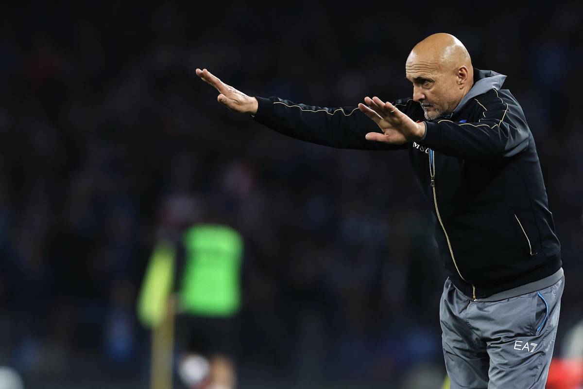 Spalletti dà indicazioni 