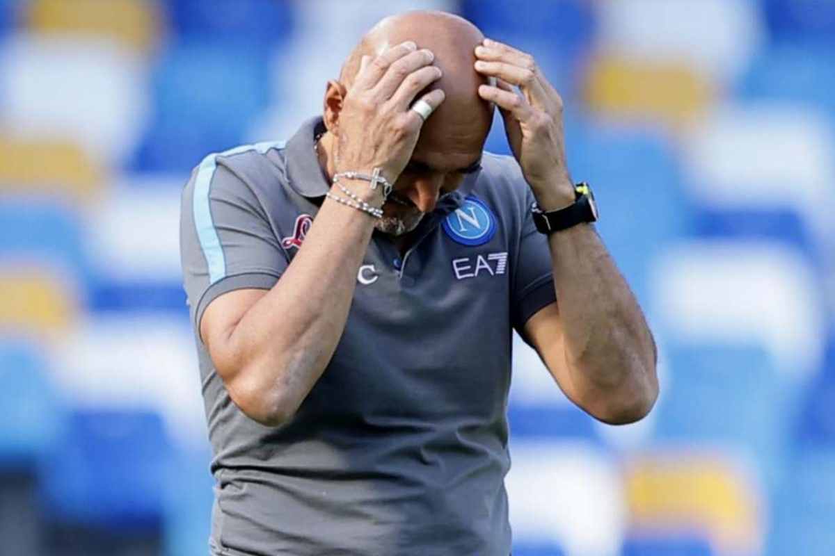 Spalletti triste