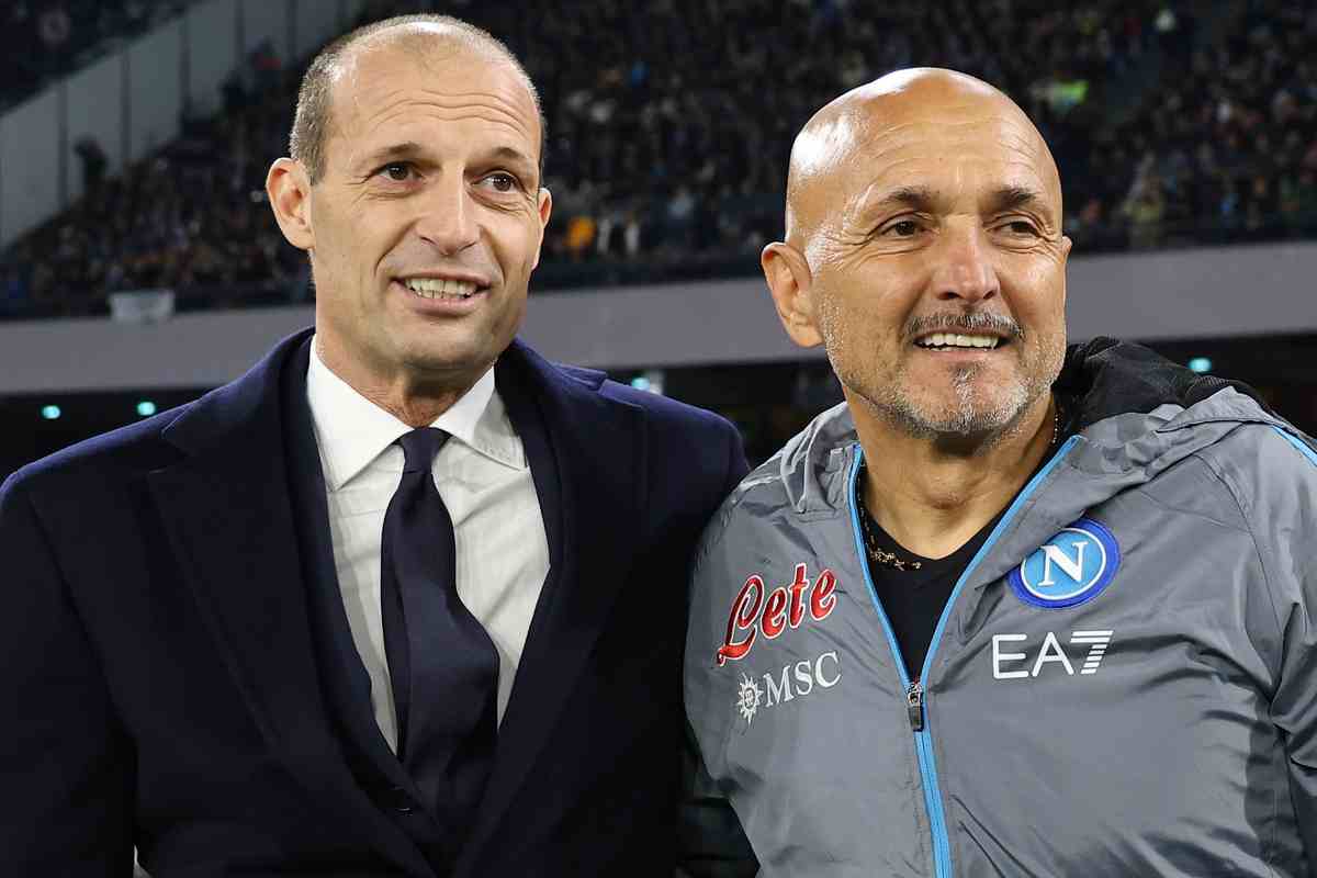 Allegri e Spalletti ridono