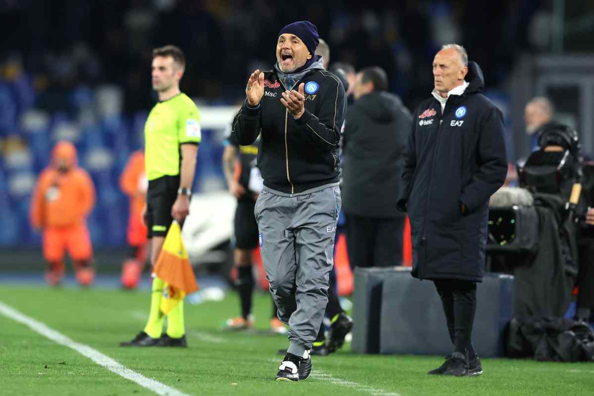 Spalletti incita Napoli