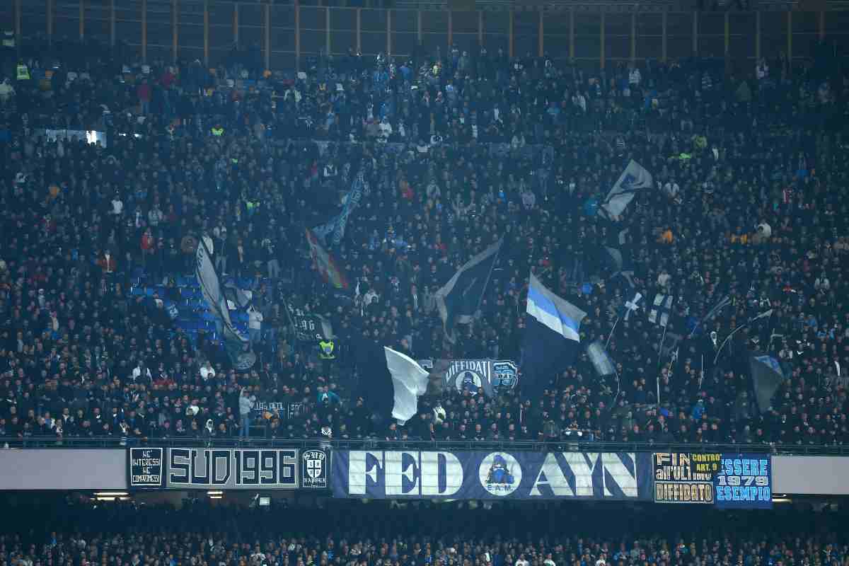 Tifosi Napoli al Maradona 