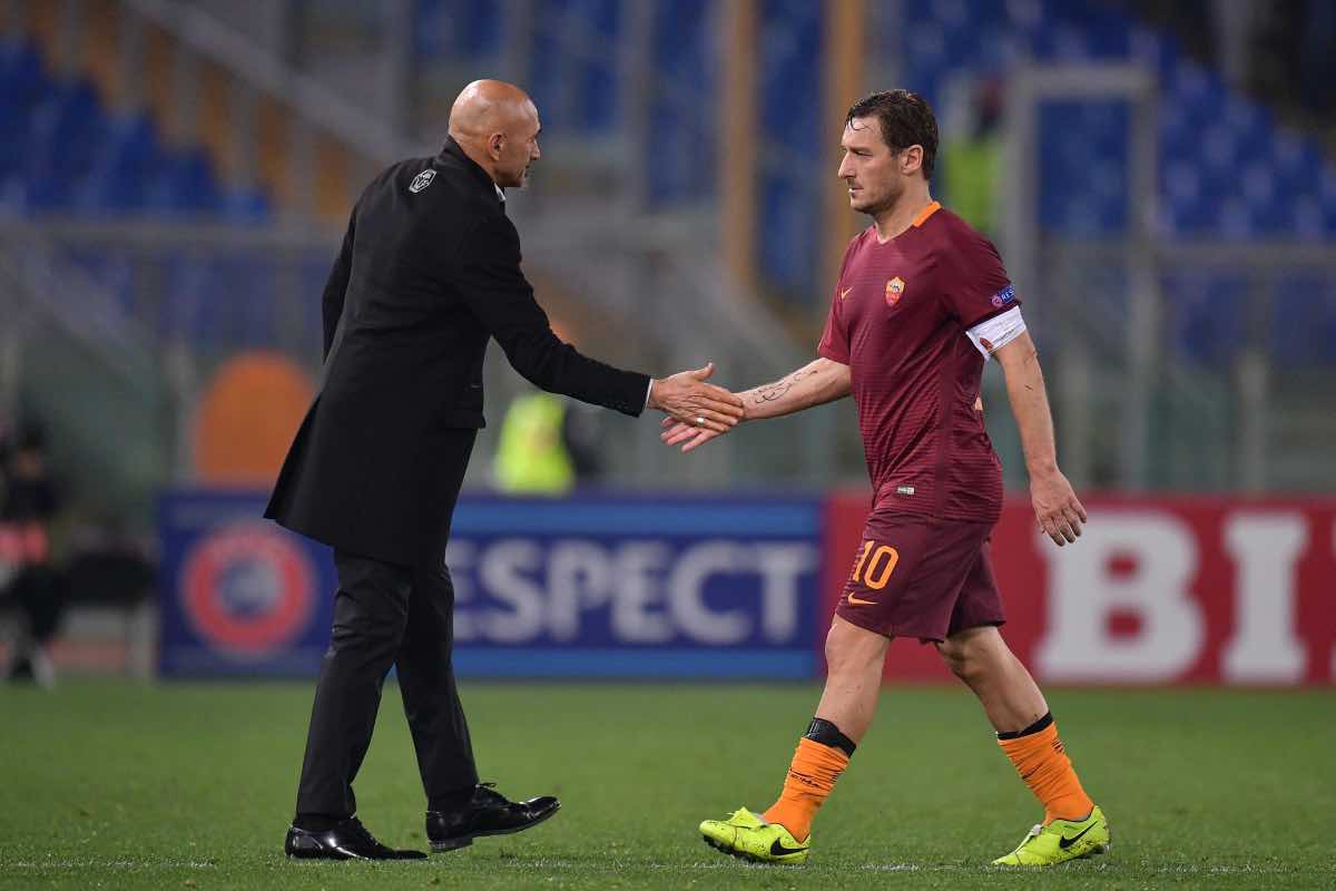 Luciano Spalletti ha risposto affermativamente all'ipotesi di incontro di Totti 